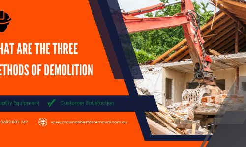 What Are the Three Methods of Demolition